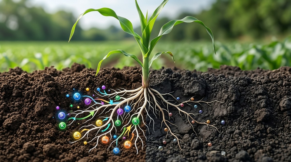 Comment le pH du sol transforme-t-il l’absorption des nutriments par les racines ?
