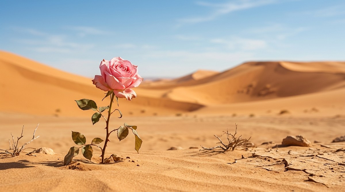 Pourquoi les roses ne poussent-elles pas dans le désert du Sahara ?